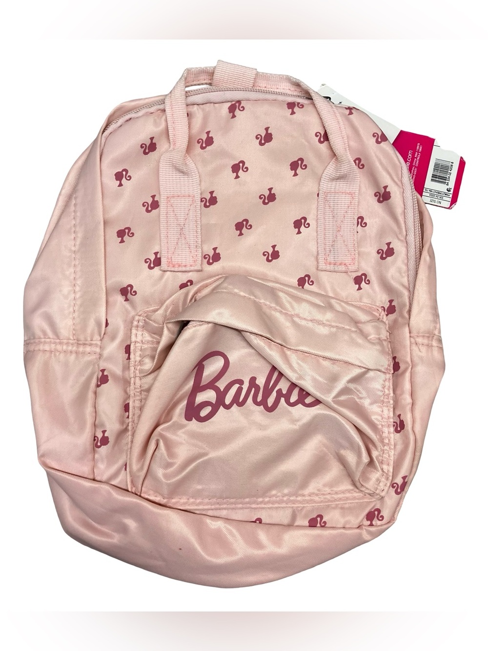 Barbie Mini Packpack/Tote Pink 2021 Mattel NEW Top Handle READ